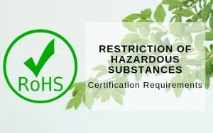 RoHS Certification RoHS Certification